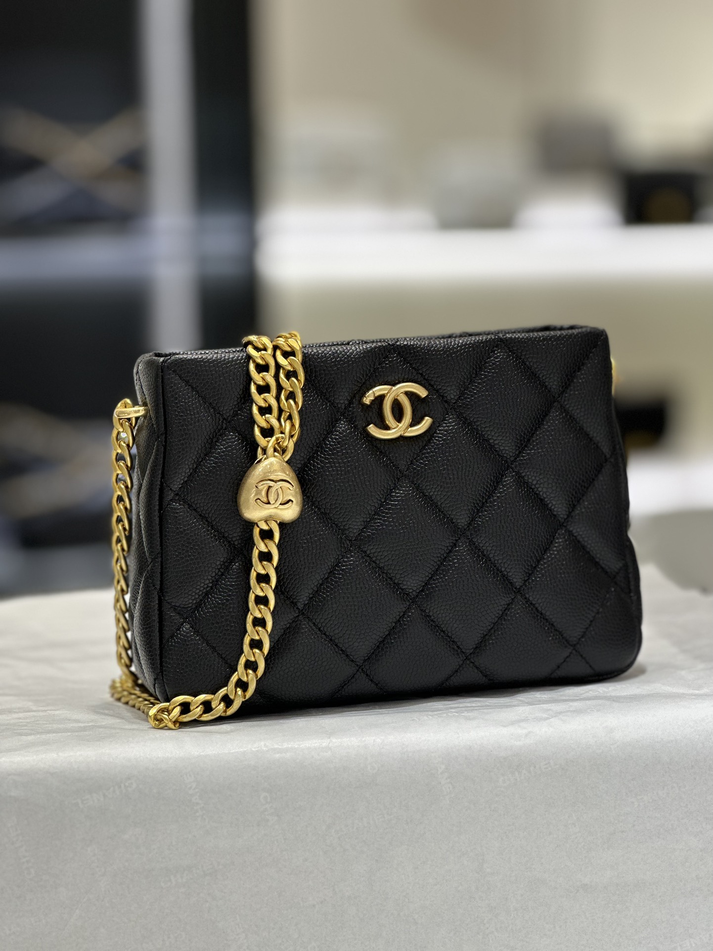 Chanel 23P春夏新款 愛心調節扣HoBo