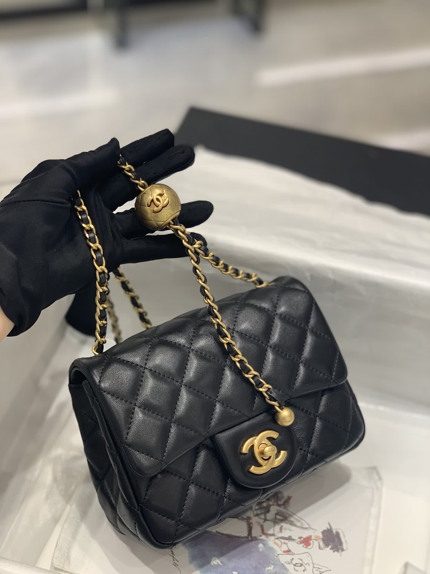 升級版帶晶片～【小金球方胖子】