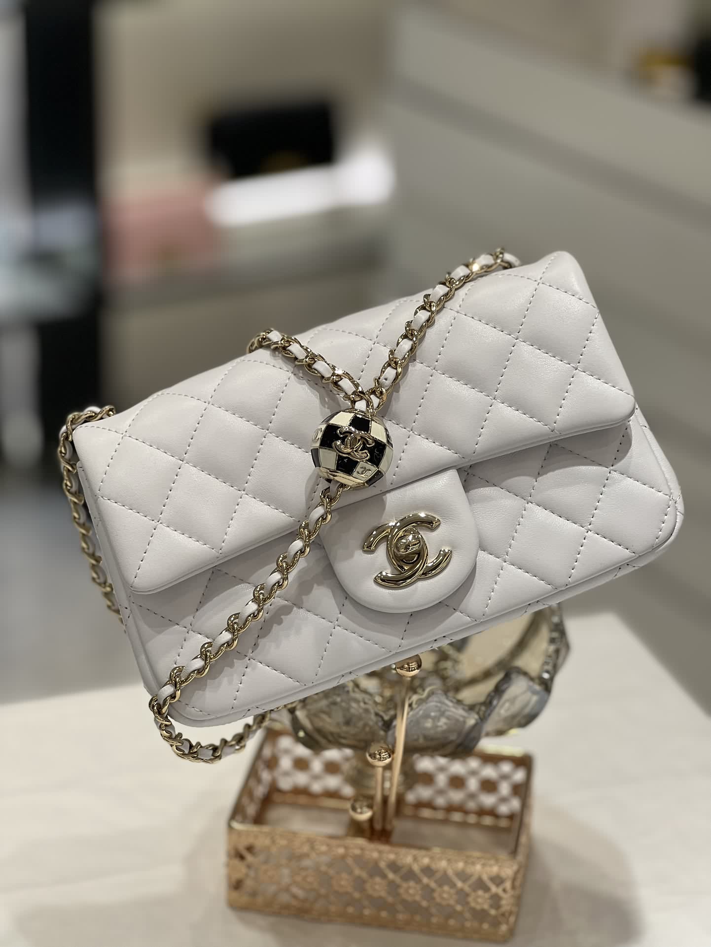 23c足球mini cf白色～