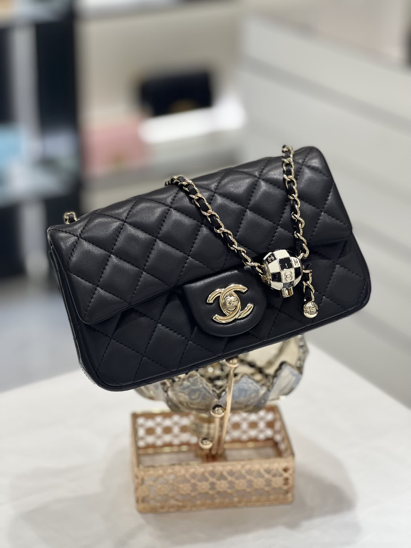 23c足球Mini cf黑色～