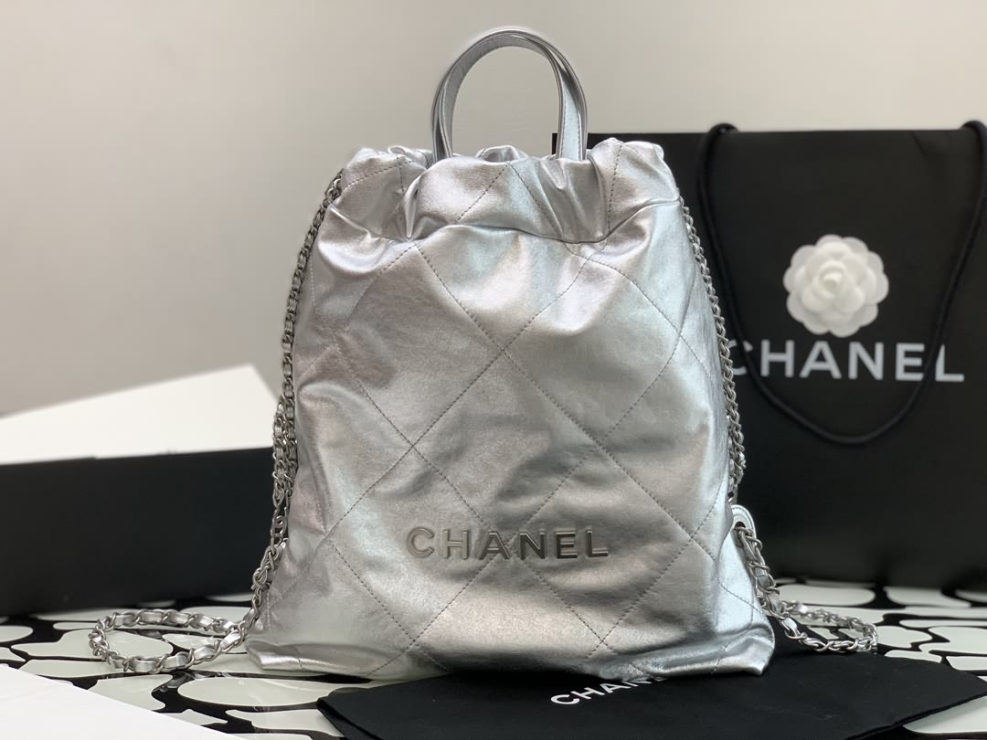 小號22BAG 黑色雙肩背包