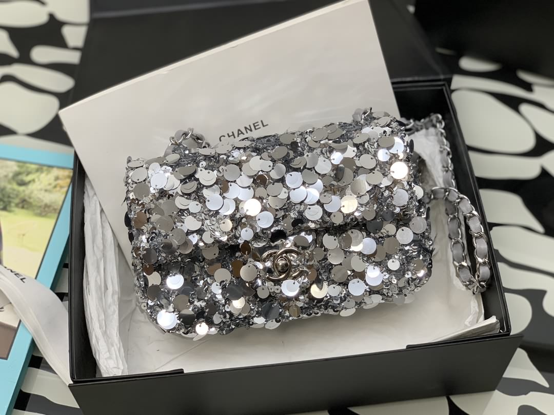 23c亮片鏈條包