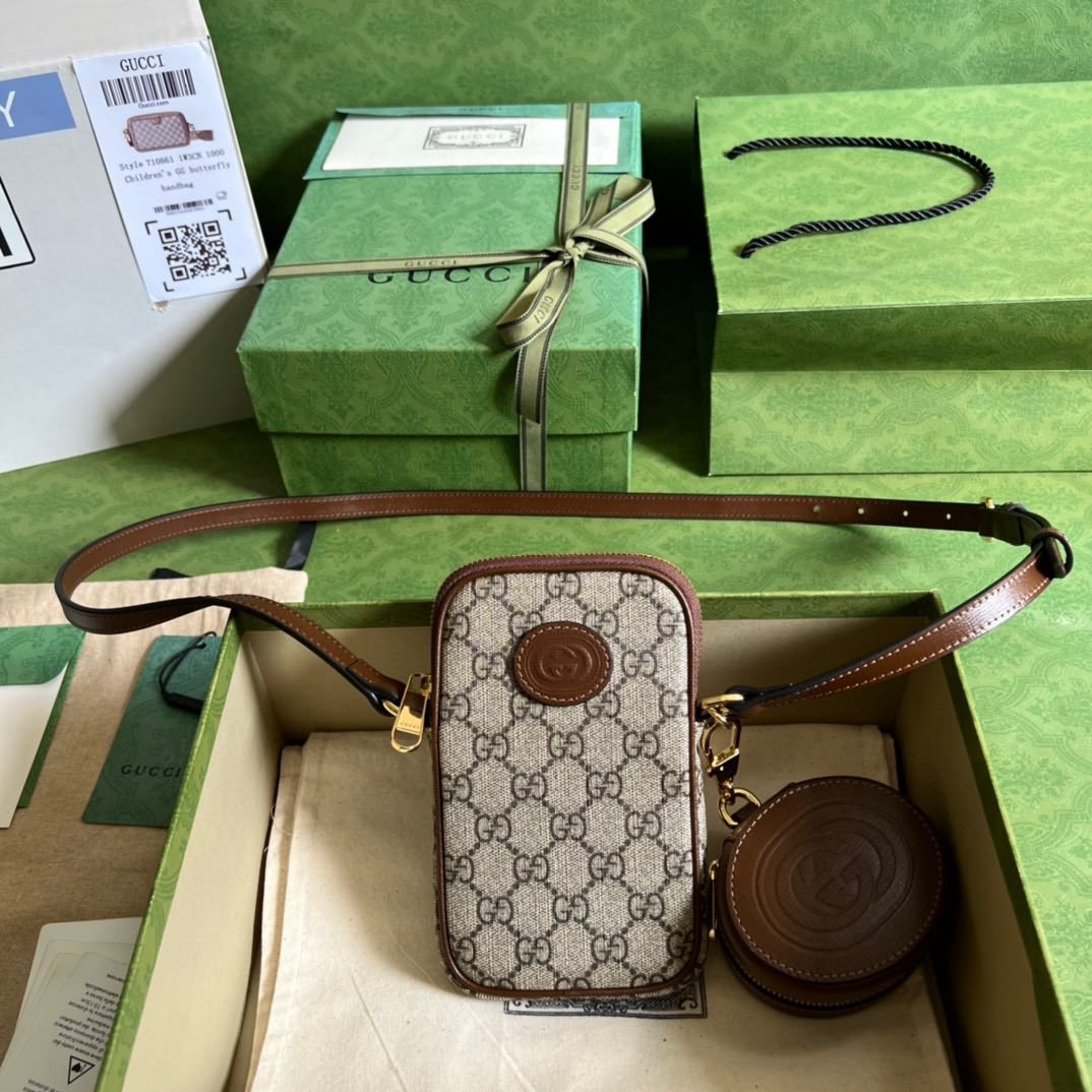 GG Supreme帆布小背包