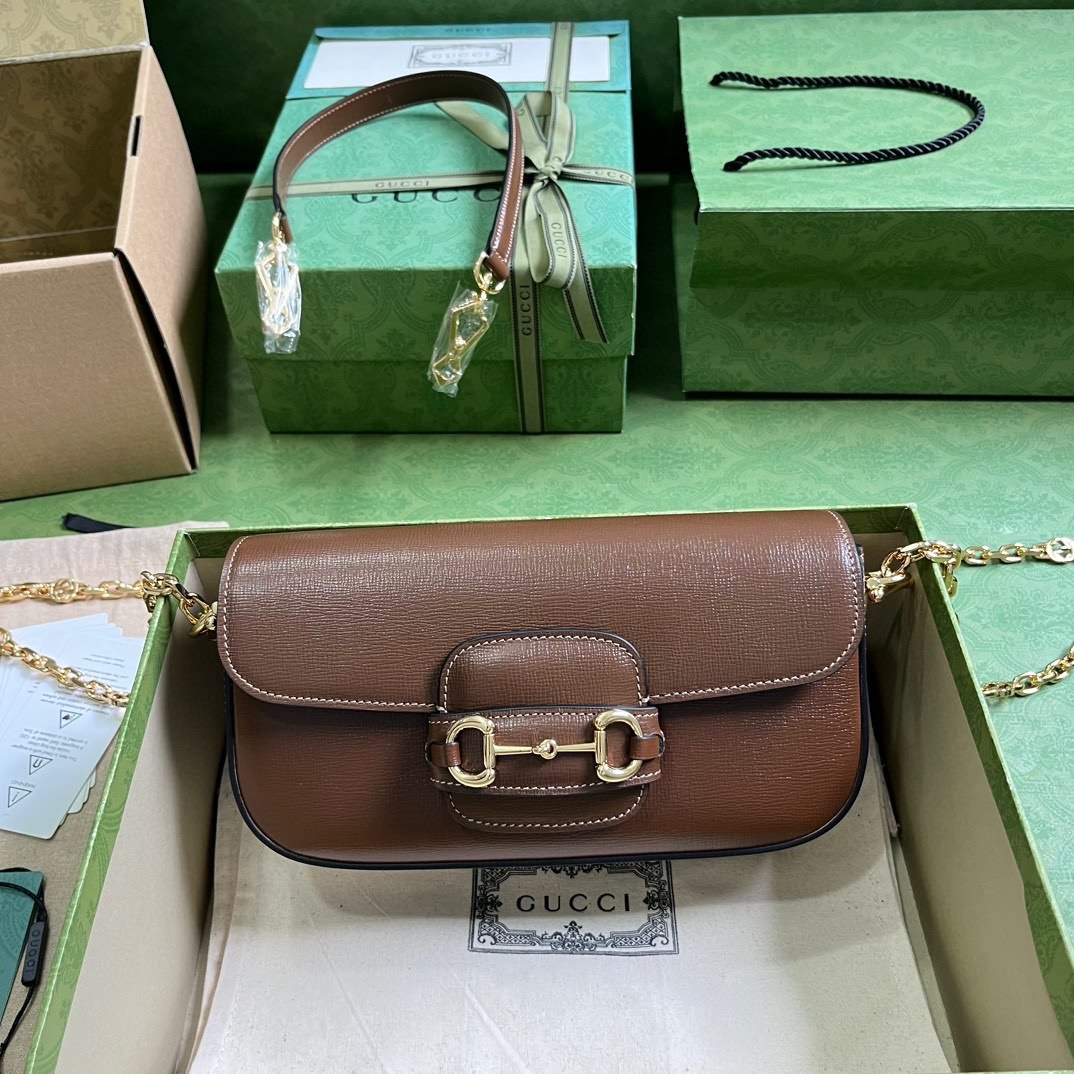 Gucci Horsebit 1956系列肩背包