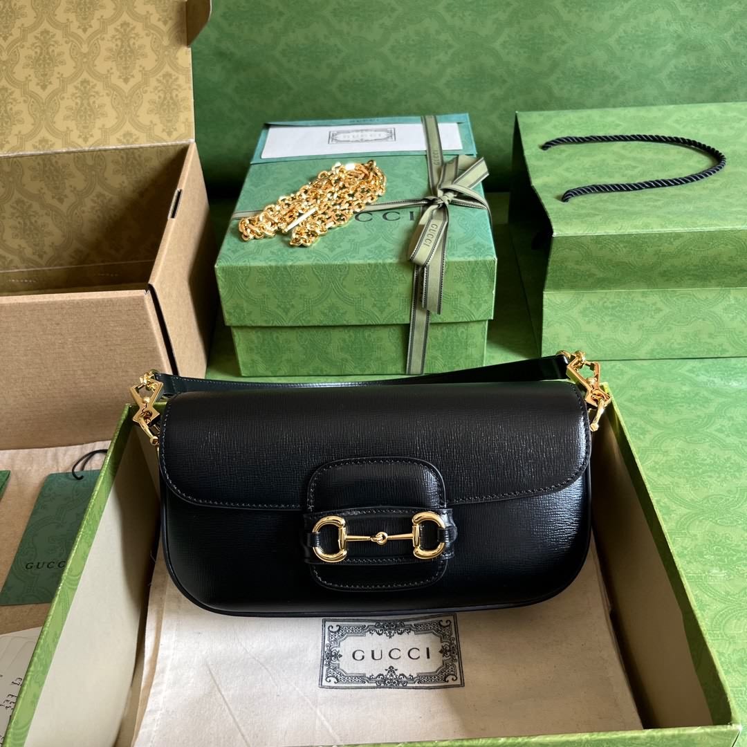 Gucci Horsebit 1957系列肩背包