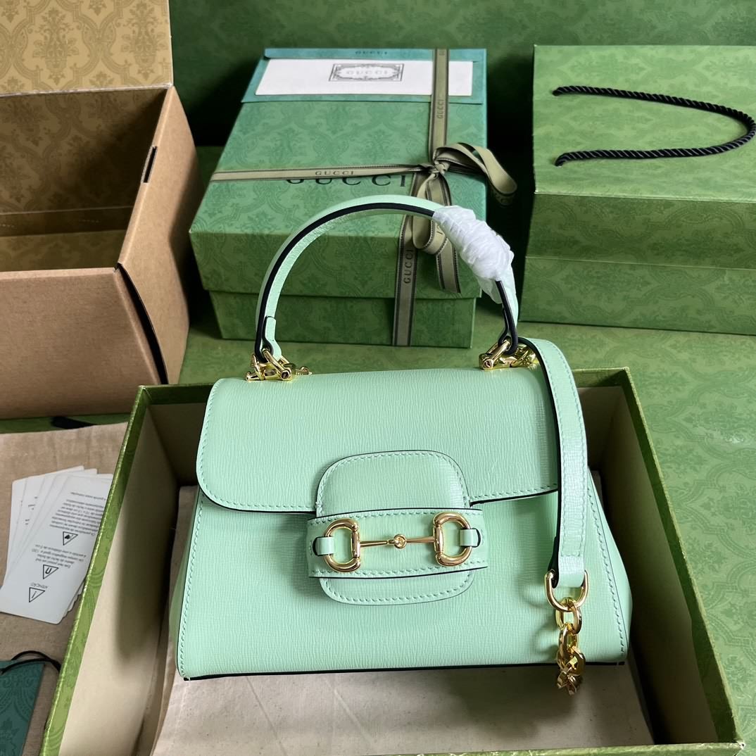 Gucci Horsebit 1955系列迷你手袋