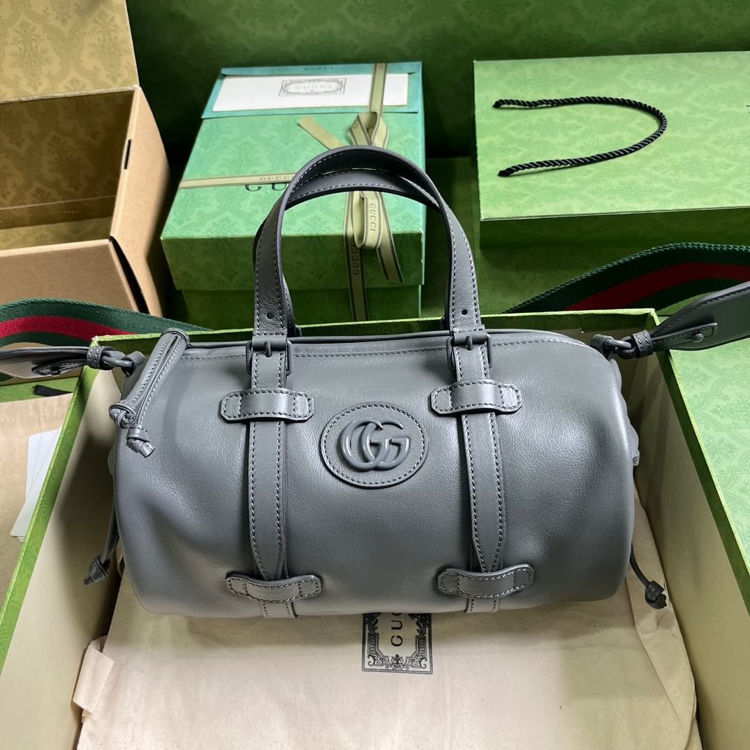 飾同色調雙G小號行李袋