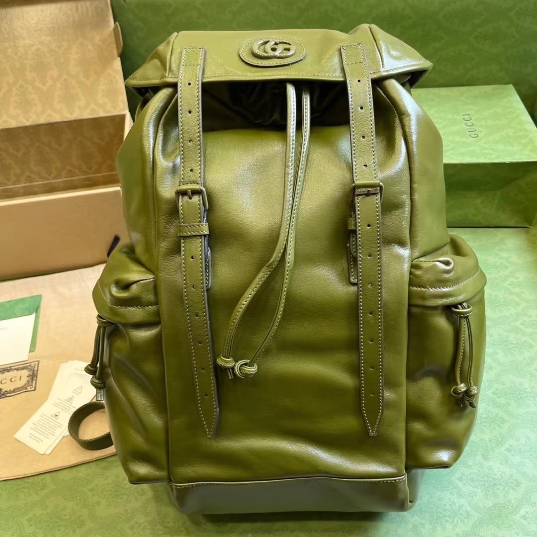 飾同色系雙G背包