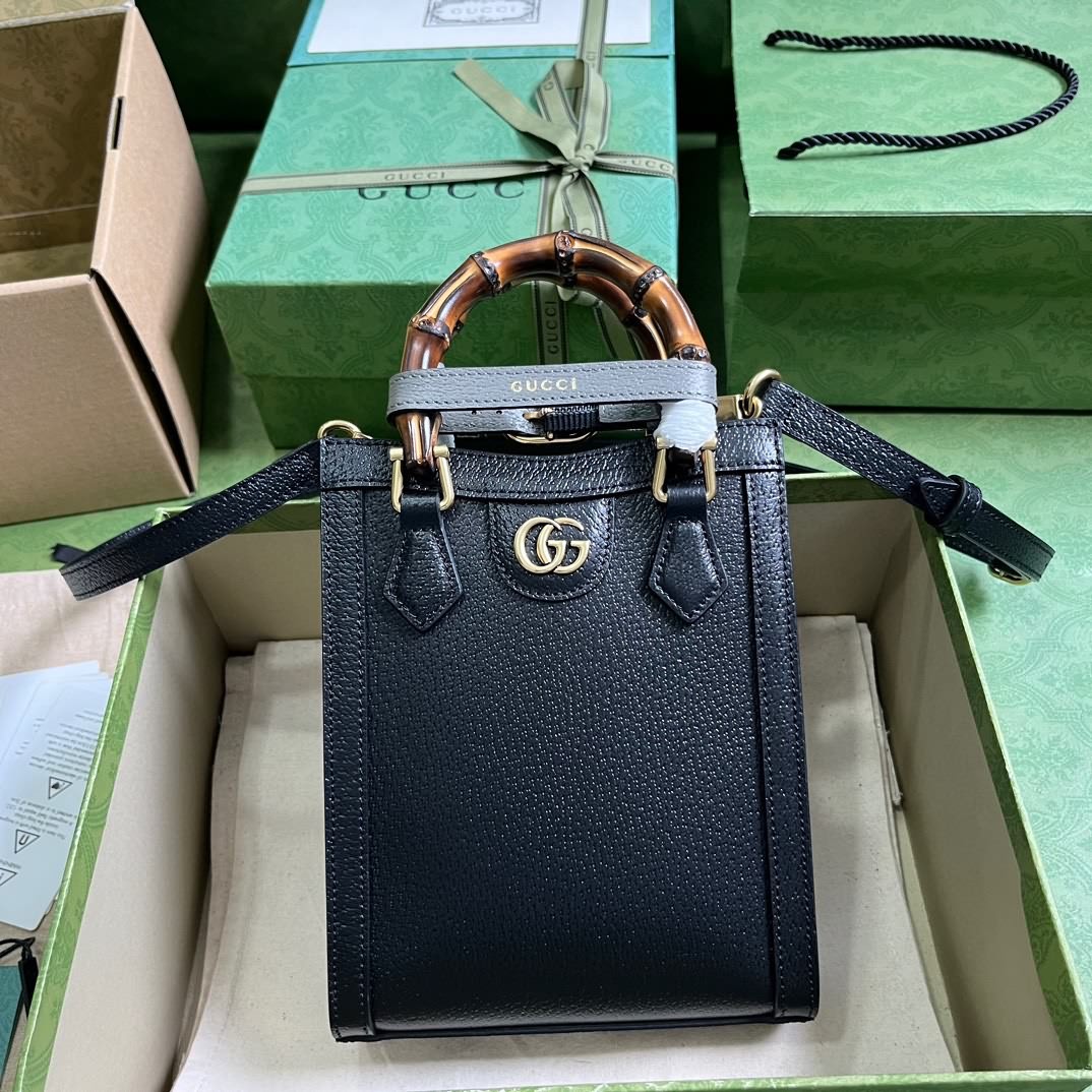 Gucci Diana竹節迷你托特包