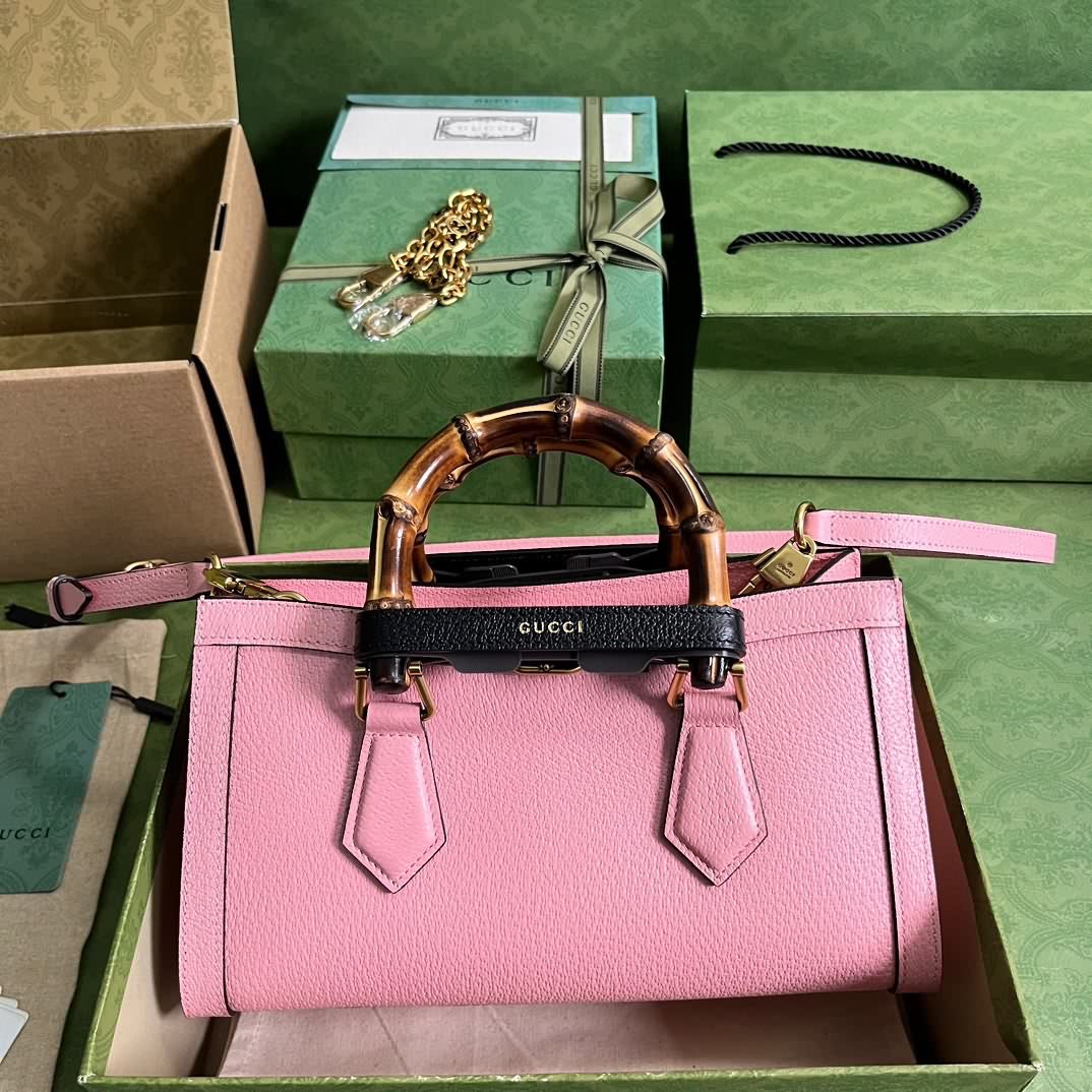 Gucci Diana竹節小號肩背包