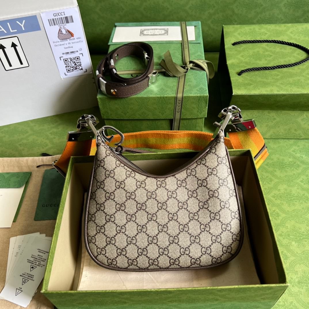 GGGucci Attache系列小號肩背包