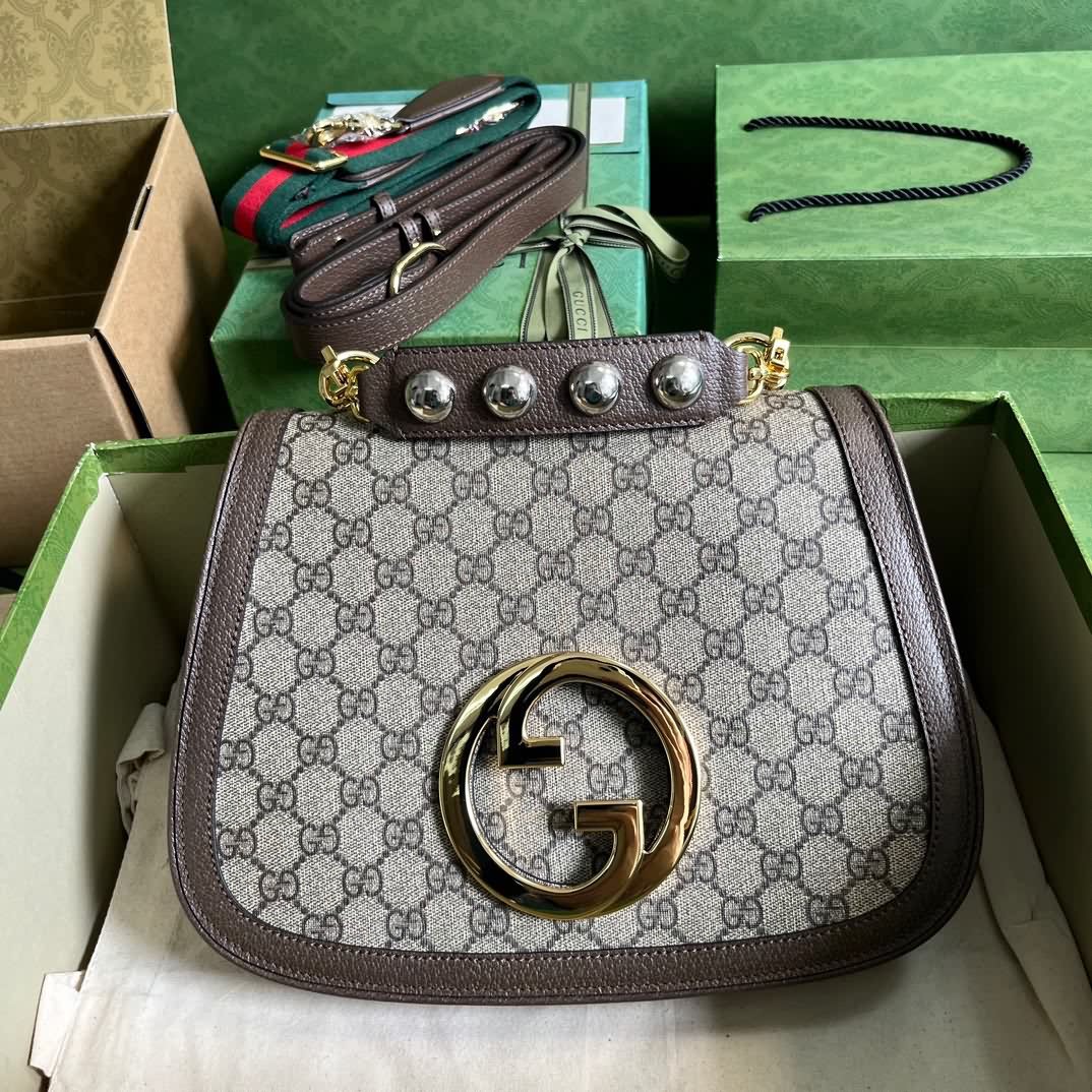 Gucci Blondie系列中號手提包