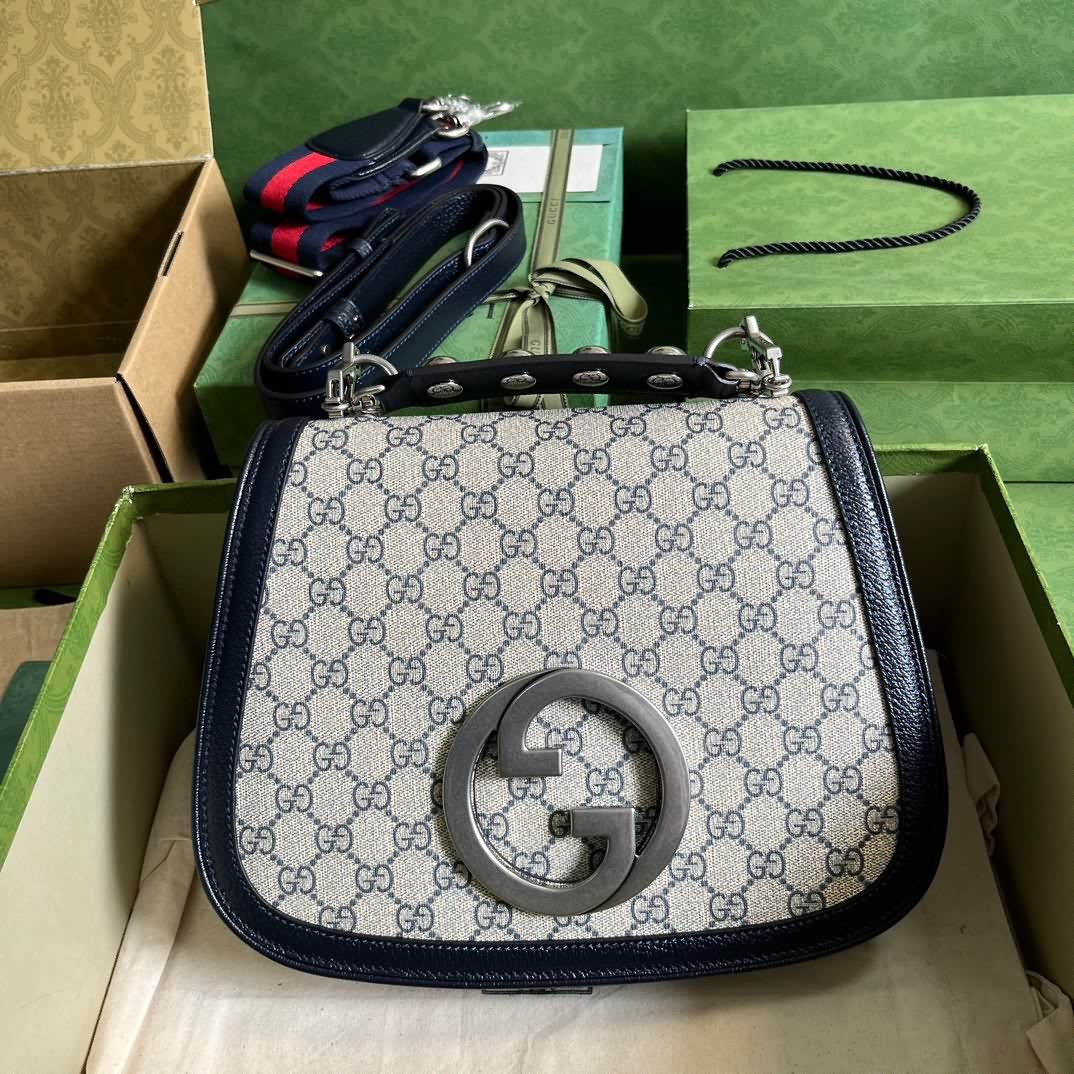 Gucci Blondie系列中號手提包