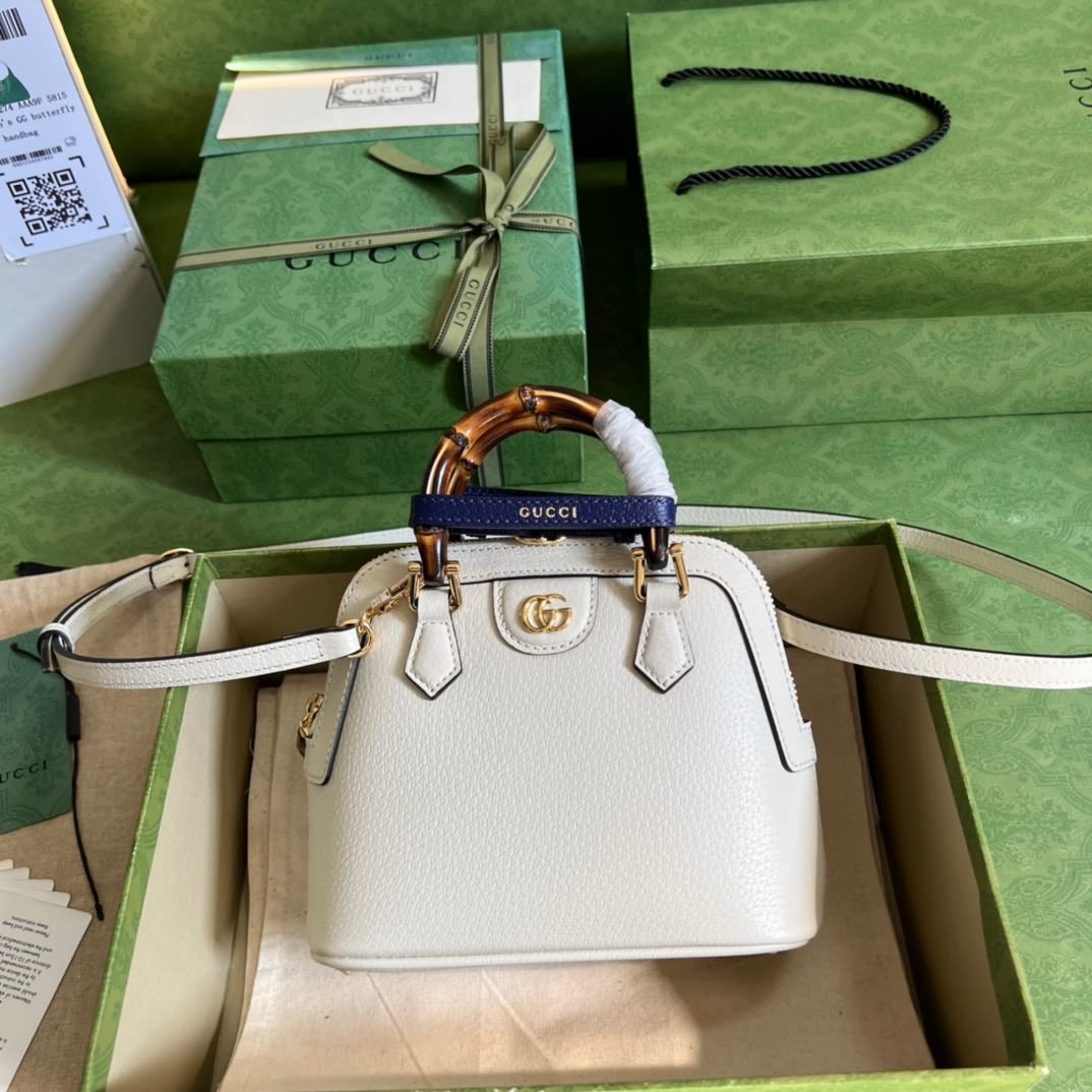 Gucci Diana竹節迷你托特包