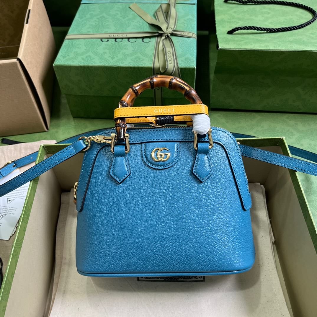 Gucci Diana竹節迷你托特包