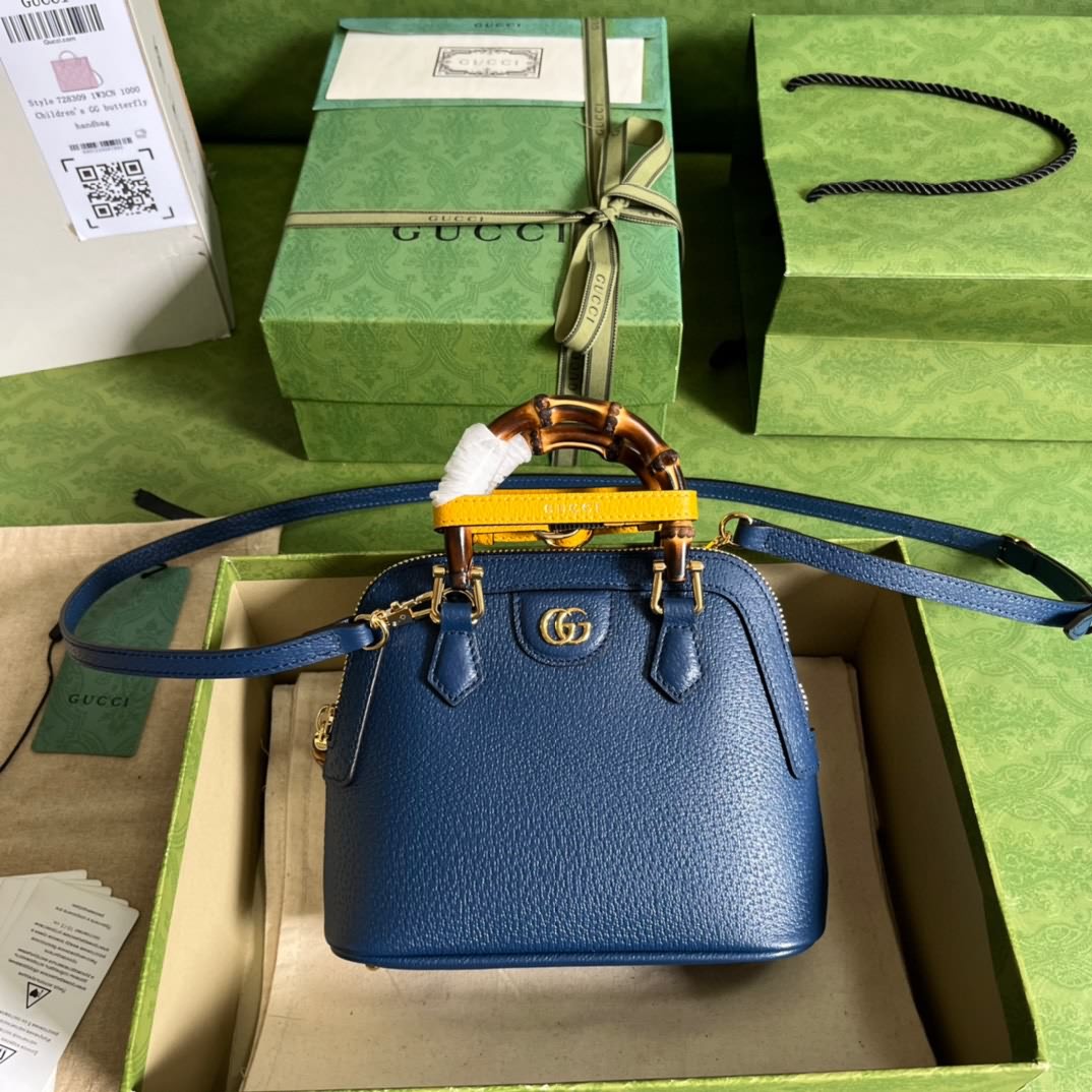 Gucci Diana竹節迷你托特包