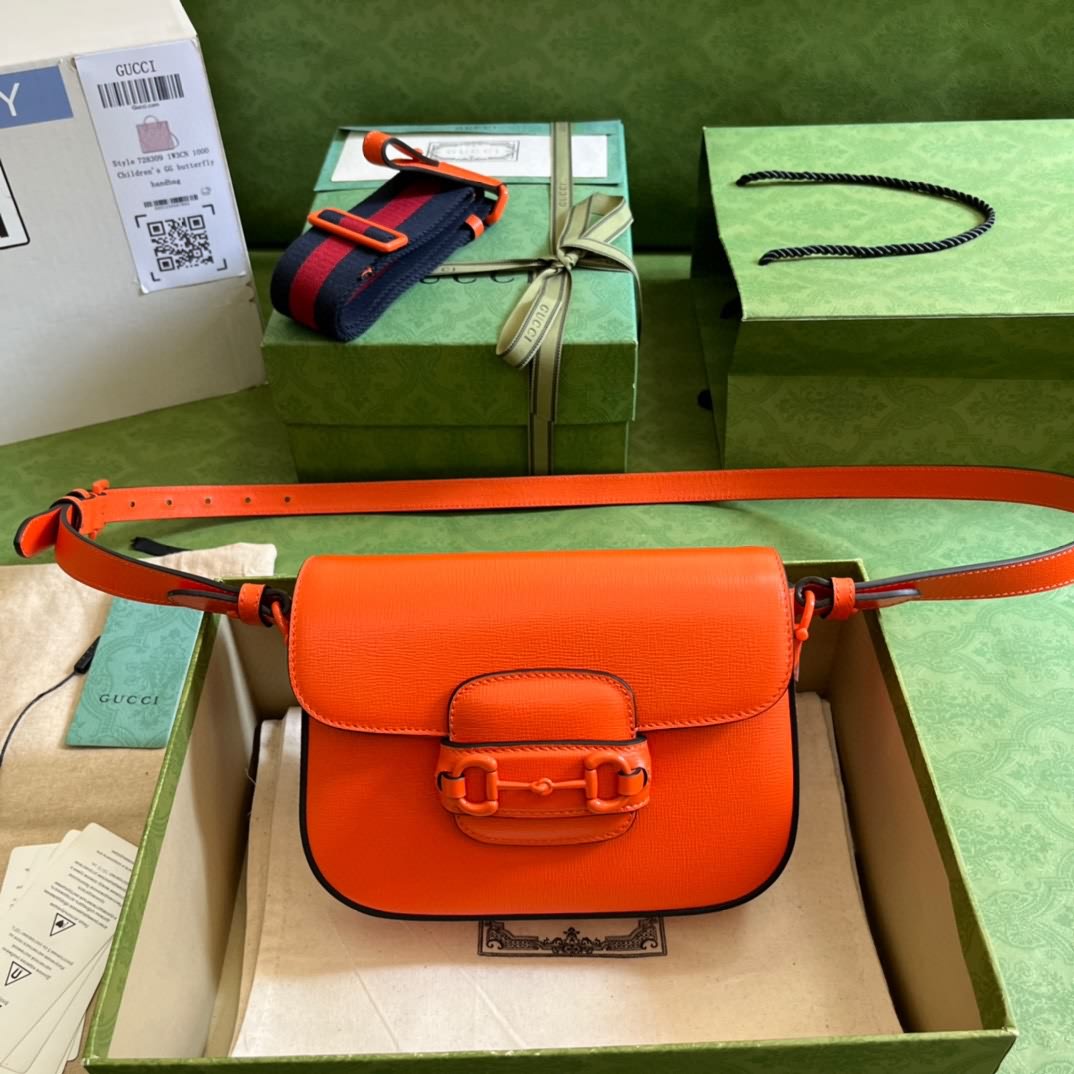 Gucci Horsebit 1955系列小號肩背包