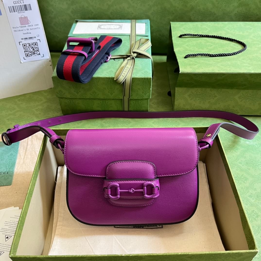 Gucci Horsebit 1957系列小號肩背包