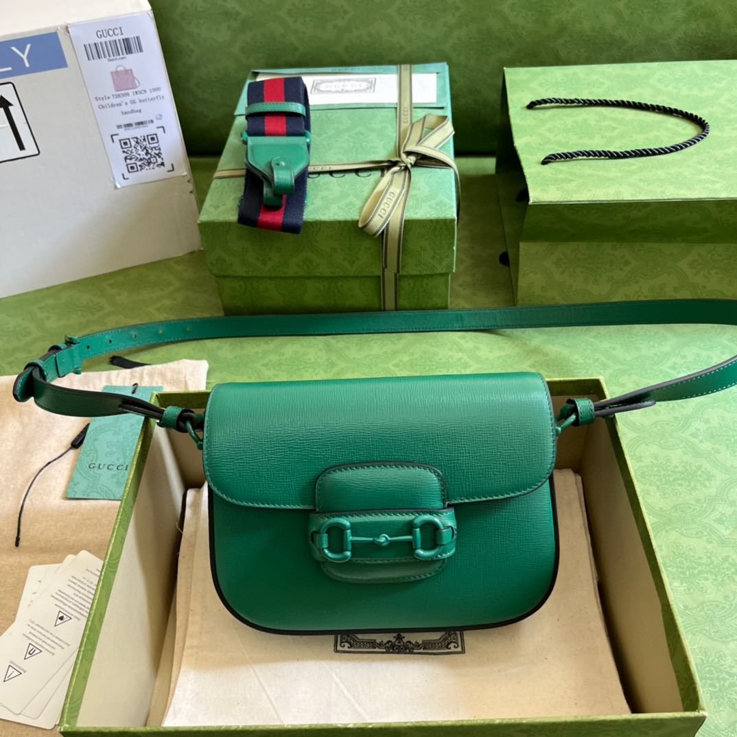 Gucci Horsebit 1956系列小號肩背包
