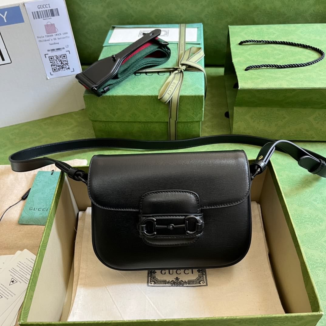 Gucci Horsebit 1958系列小號肩背包