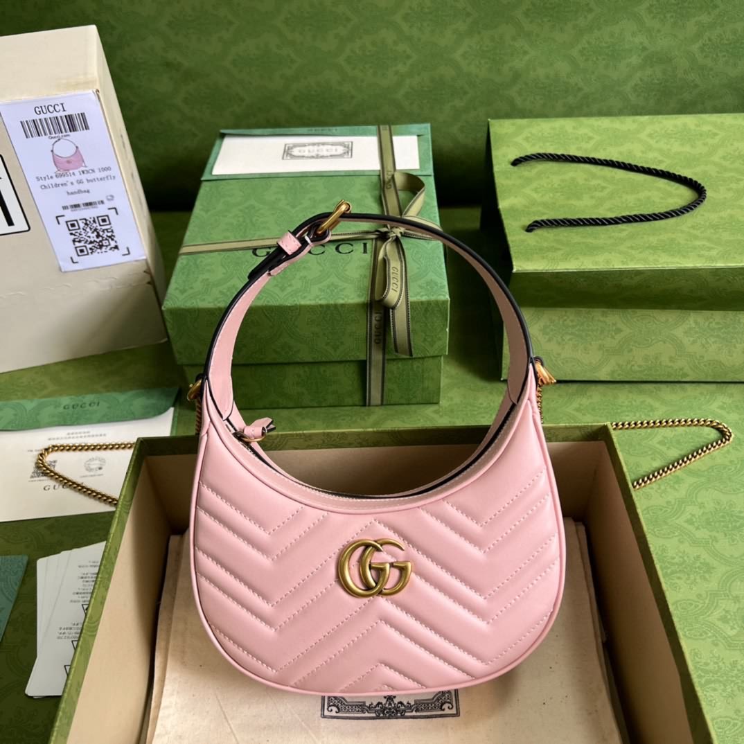 GG Marmont半月造型迷你手袋
