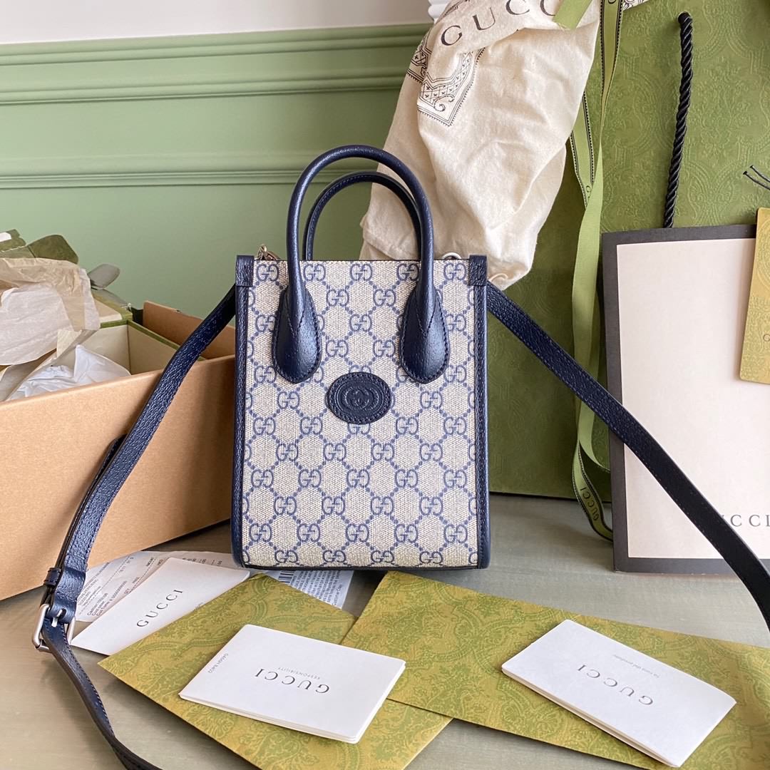 Gucci mini tote托特包