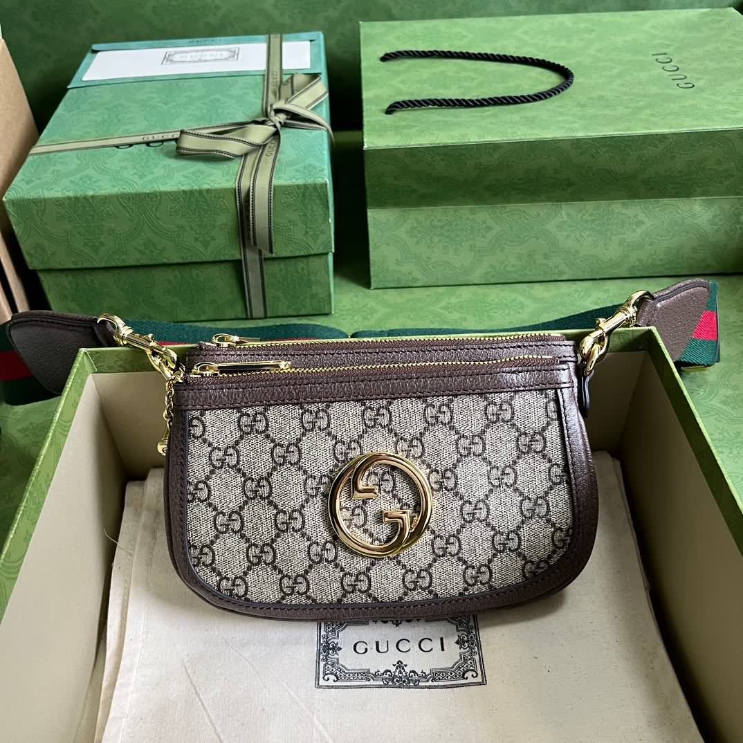 Gucci Blondie系列GG迷你手袋