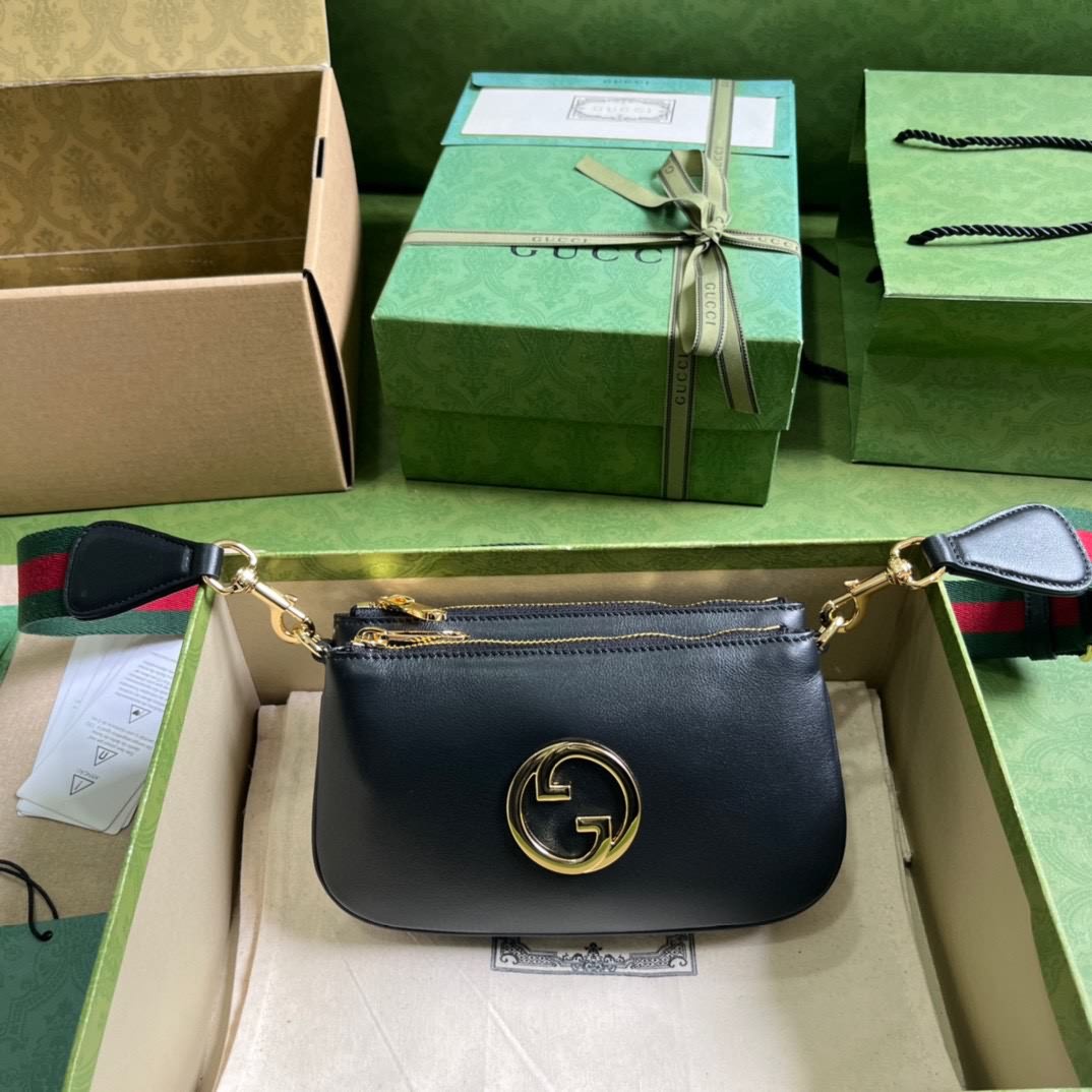 Gucci Blondie系列GG迷你手袋