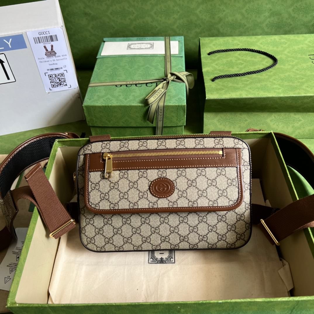 GG Supreme帆布小背包