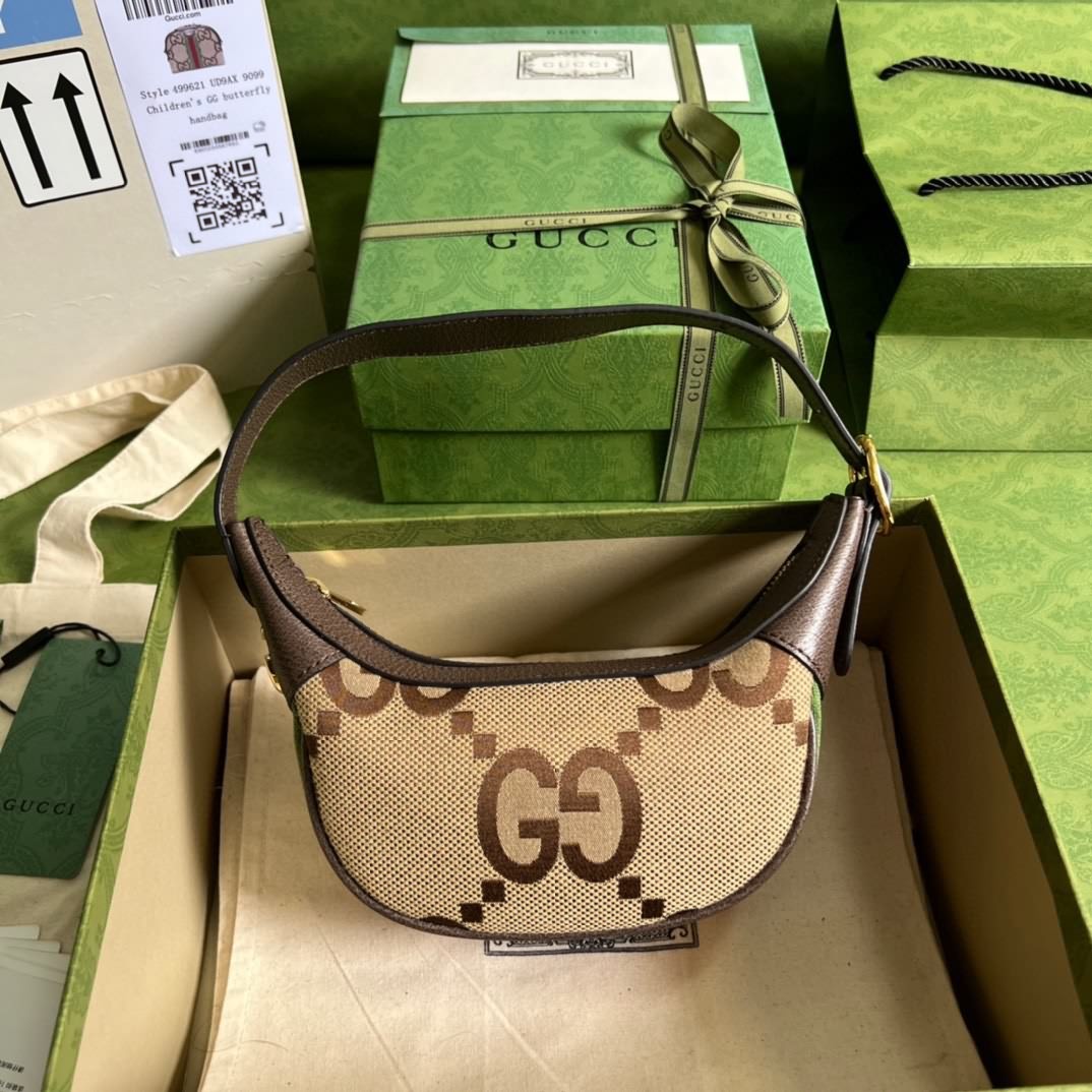 Ophidia系列飾超級雙G圖案迷你手袋