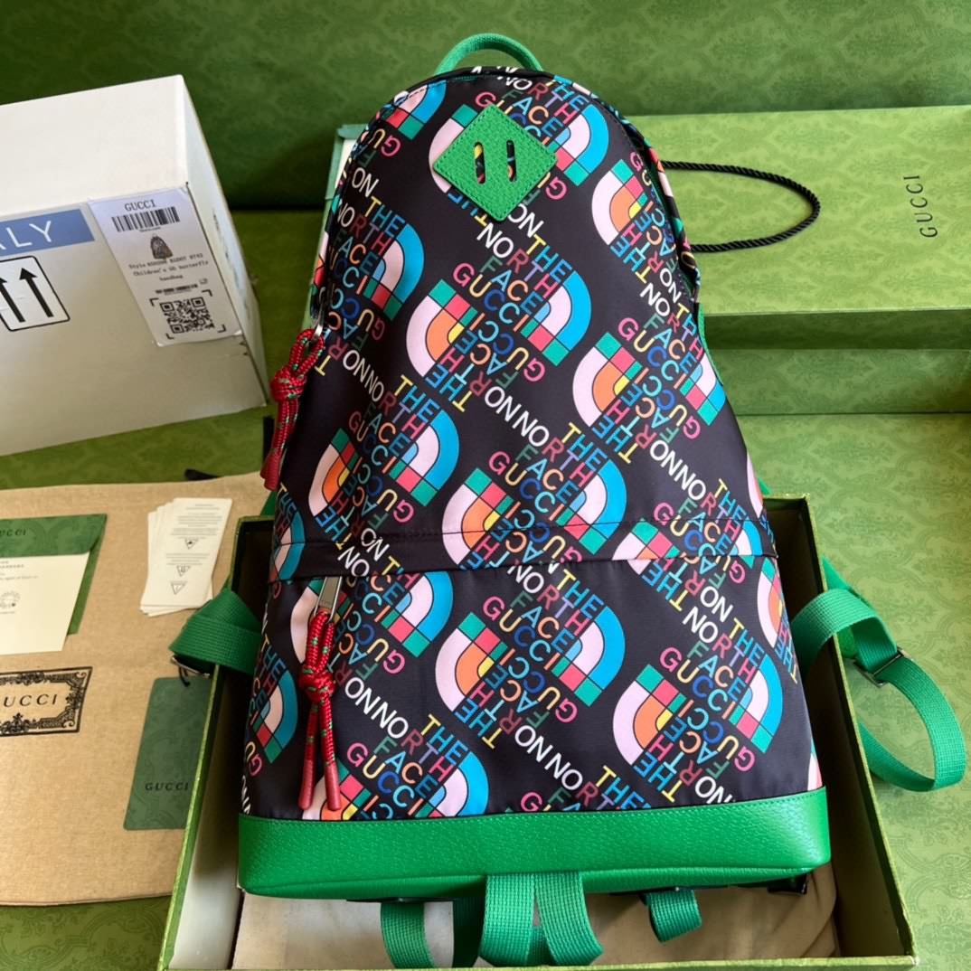 The North Face x Gucci聯名系列背包