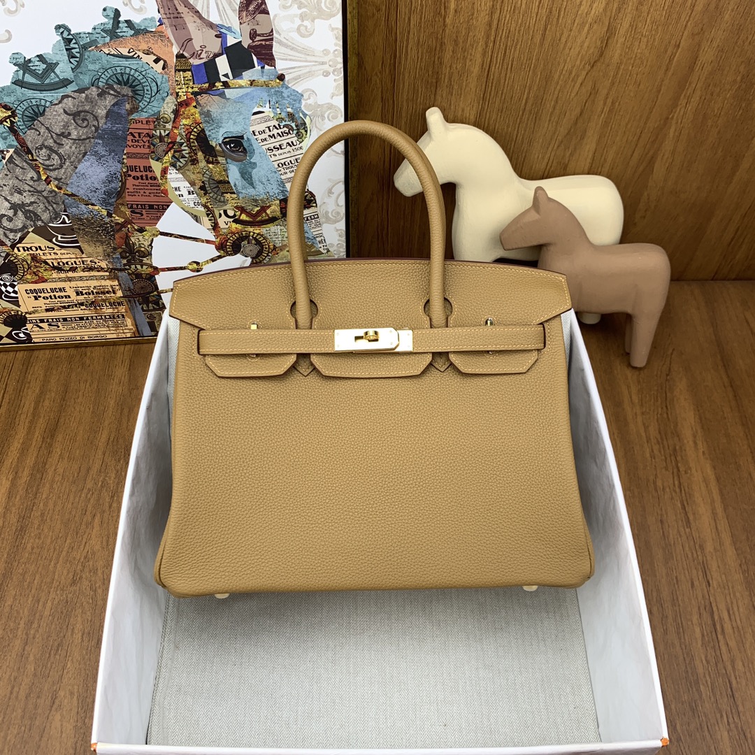 Birkin 30cm togo 4B餅乾色 金扣