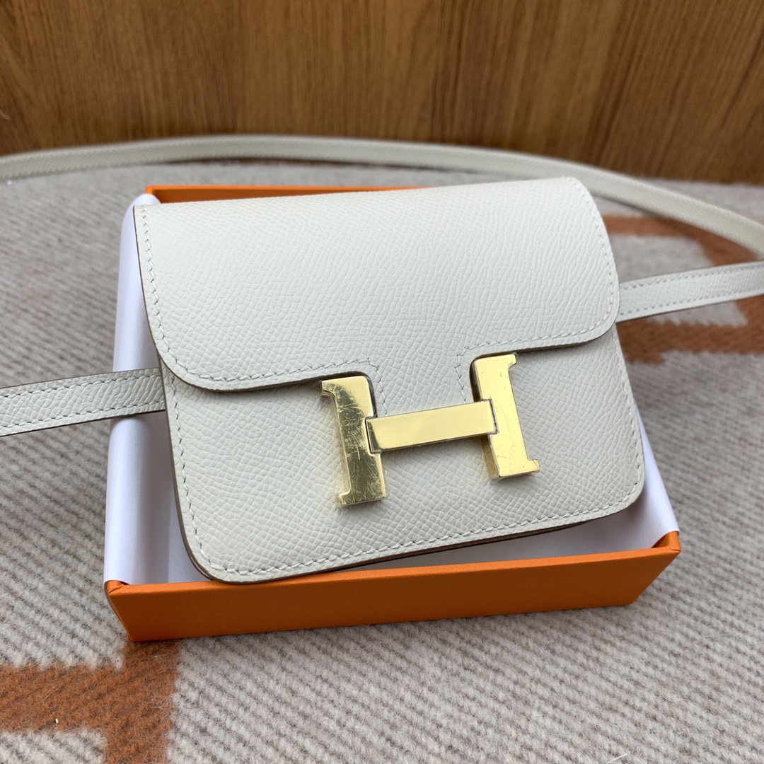 Constance Slim  Epsom 10 奶昔白