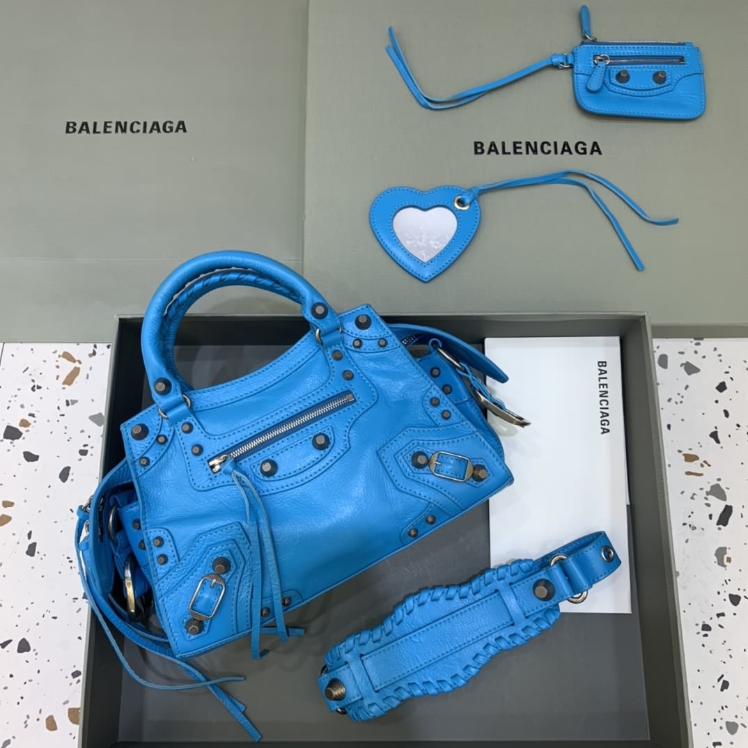 Balenciag&alpha;巴黎最新款Neo cagole機車包