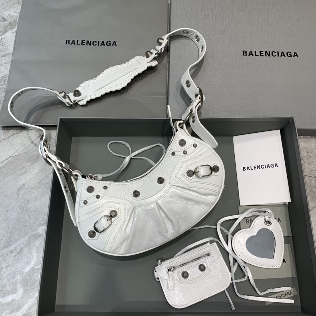 Balenciag Le Cagole半月牙腋下包斜挎包