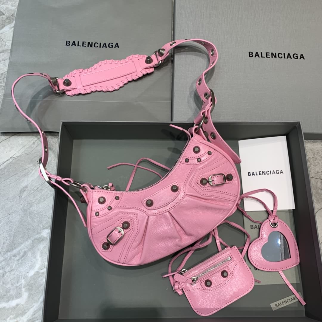 Balenciag Le Cagole半月牙腋下包斜挎包