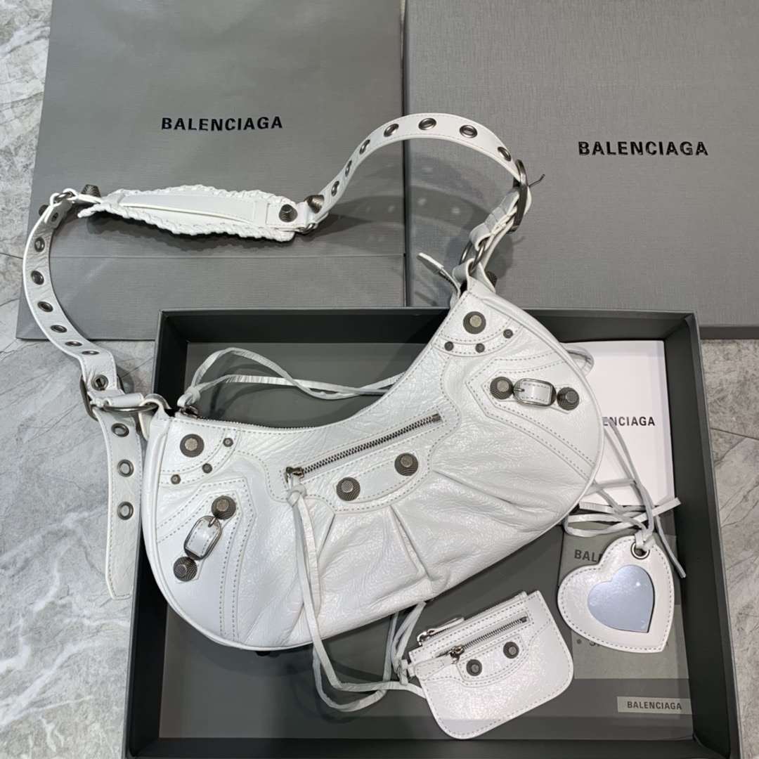 Balenciag Le Cagole半月牙腋下包斜挎包