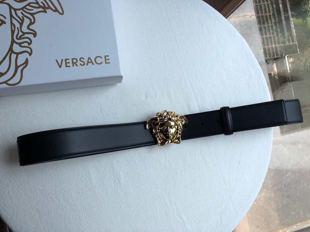 VERSACE範思哲男士 金屬扣腰帶