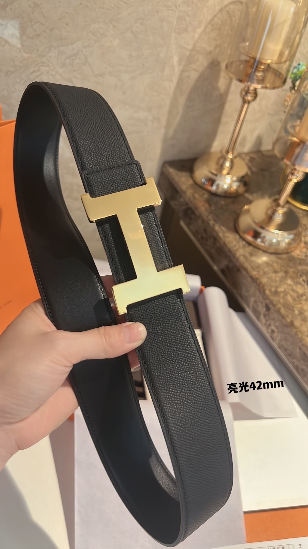 Hermes愛馬仕男款腰帶