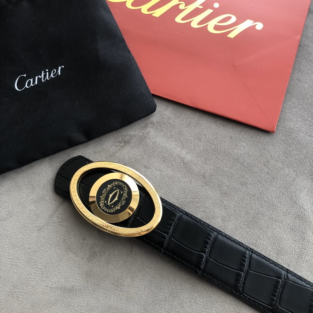 Cartier 精鋼兩面用翻轉金屬扣