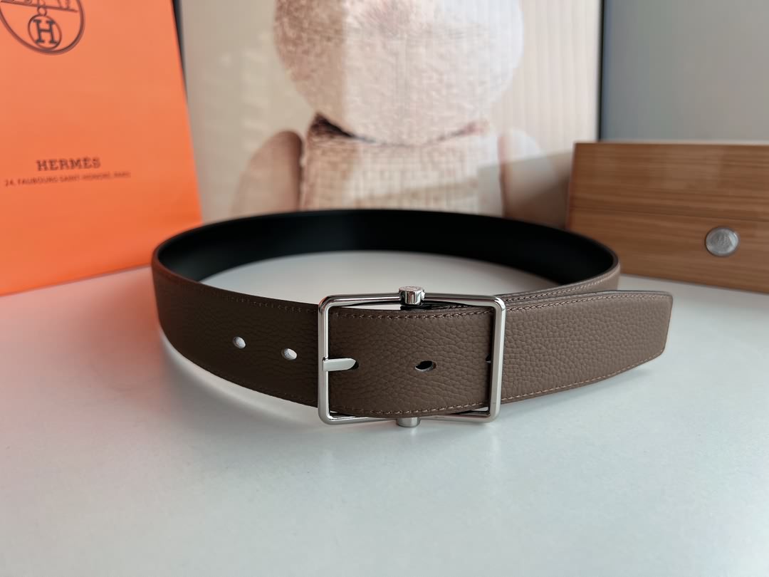 Hermes40毫米Nathan雙面外用腰帶