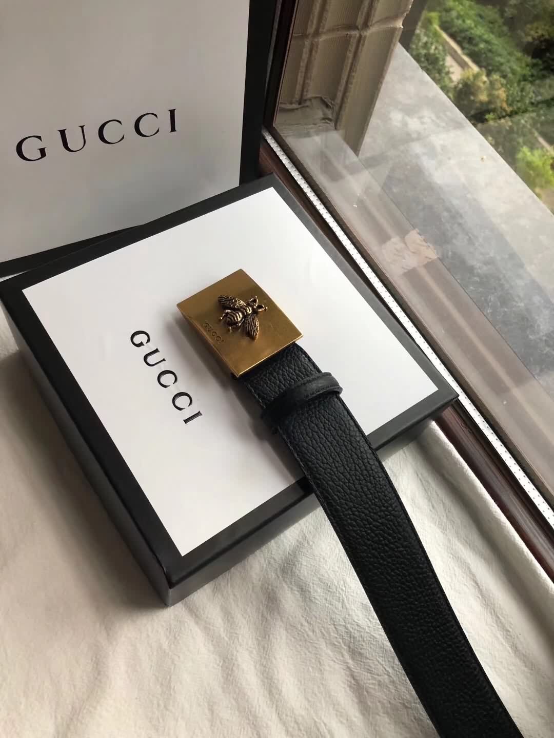 Gucci 復古設計腰帶