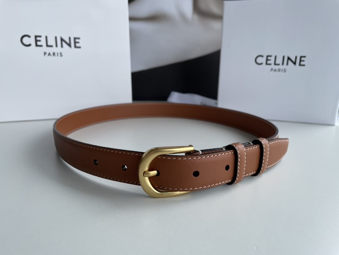 CELINE賽琳女士2.4cm腰帶
