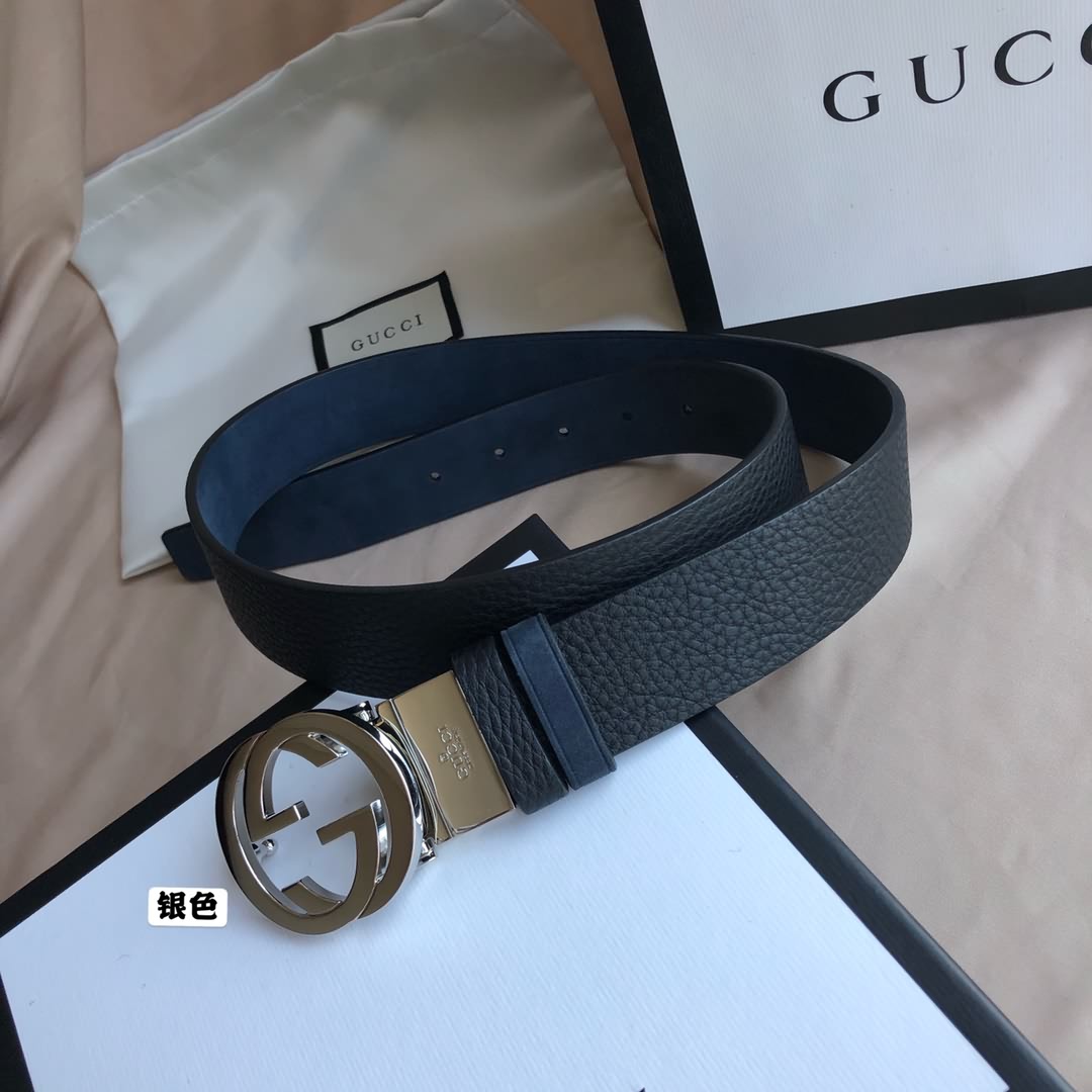 Gucci古馳雙G 面外用腰帶