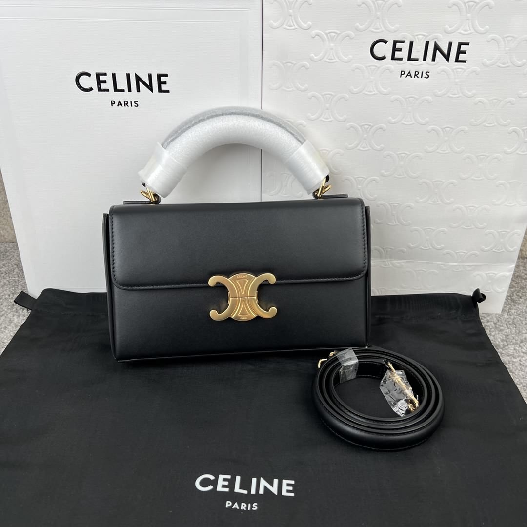 BOX TRIOMPHE 牛皮革手袋