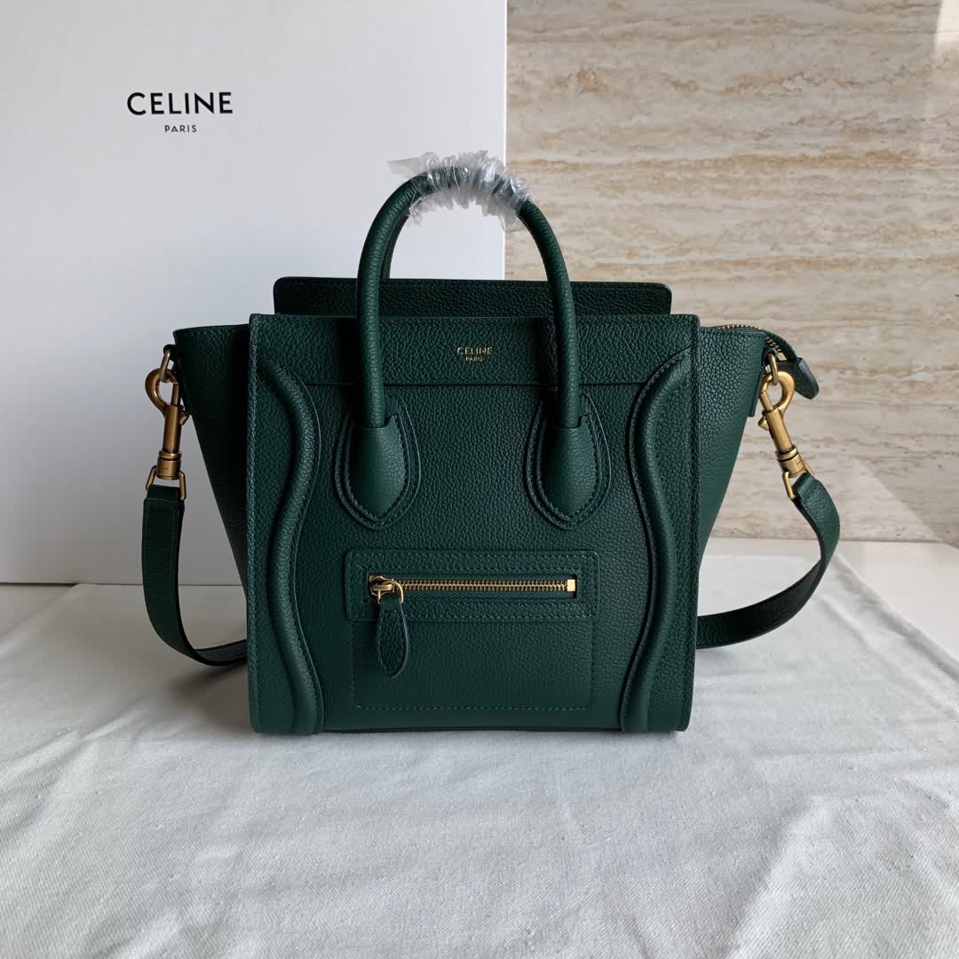LUGGAGE NANO轉鼓小牛皮手袋