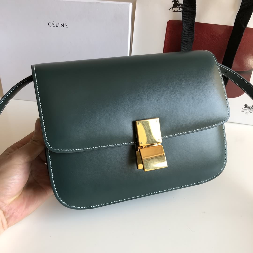 （全新的） box 墨綠色