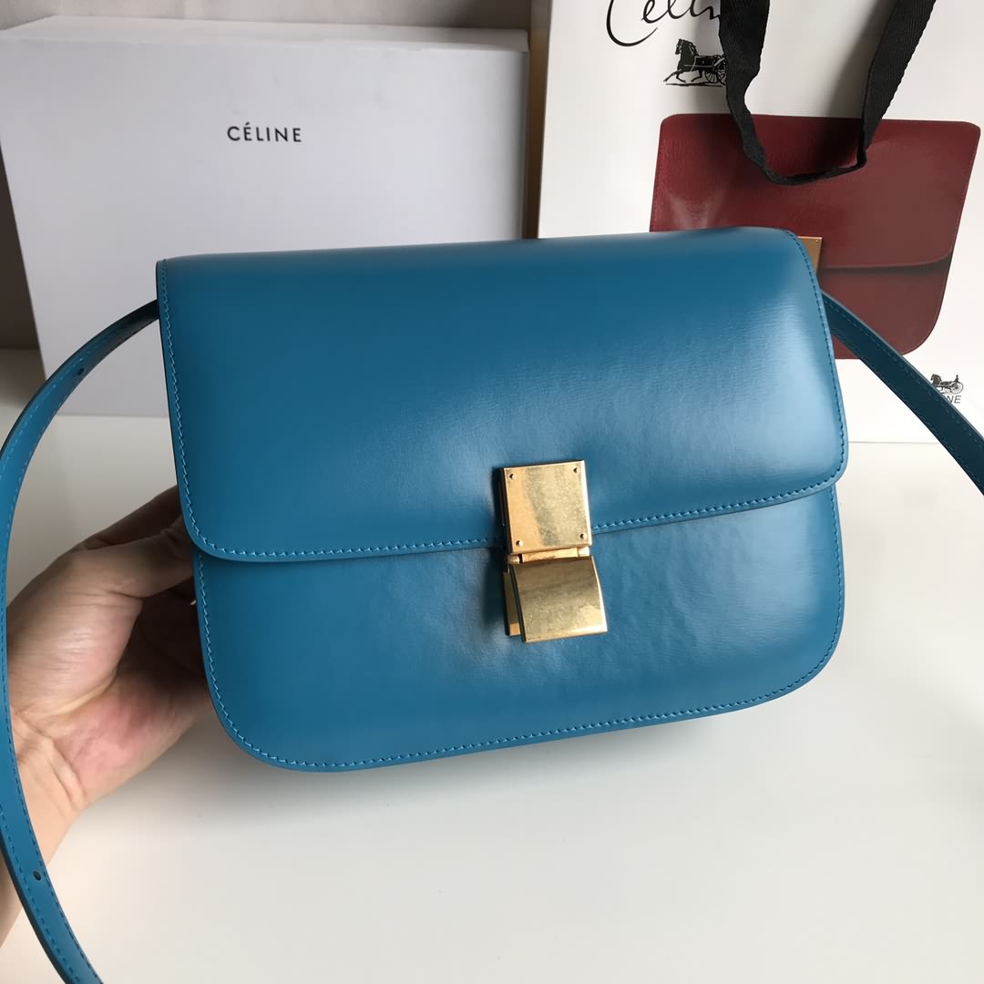 全新的box 湖水藍