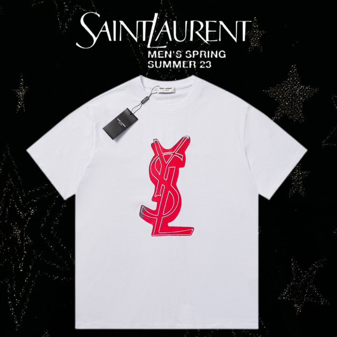 Ysl 紅色logo