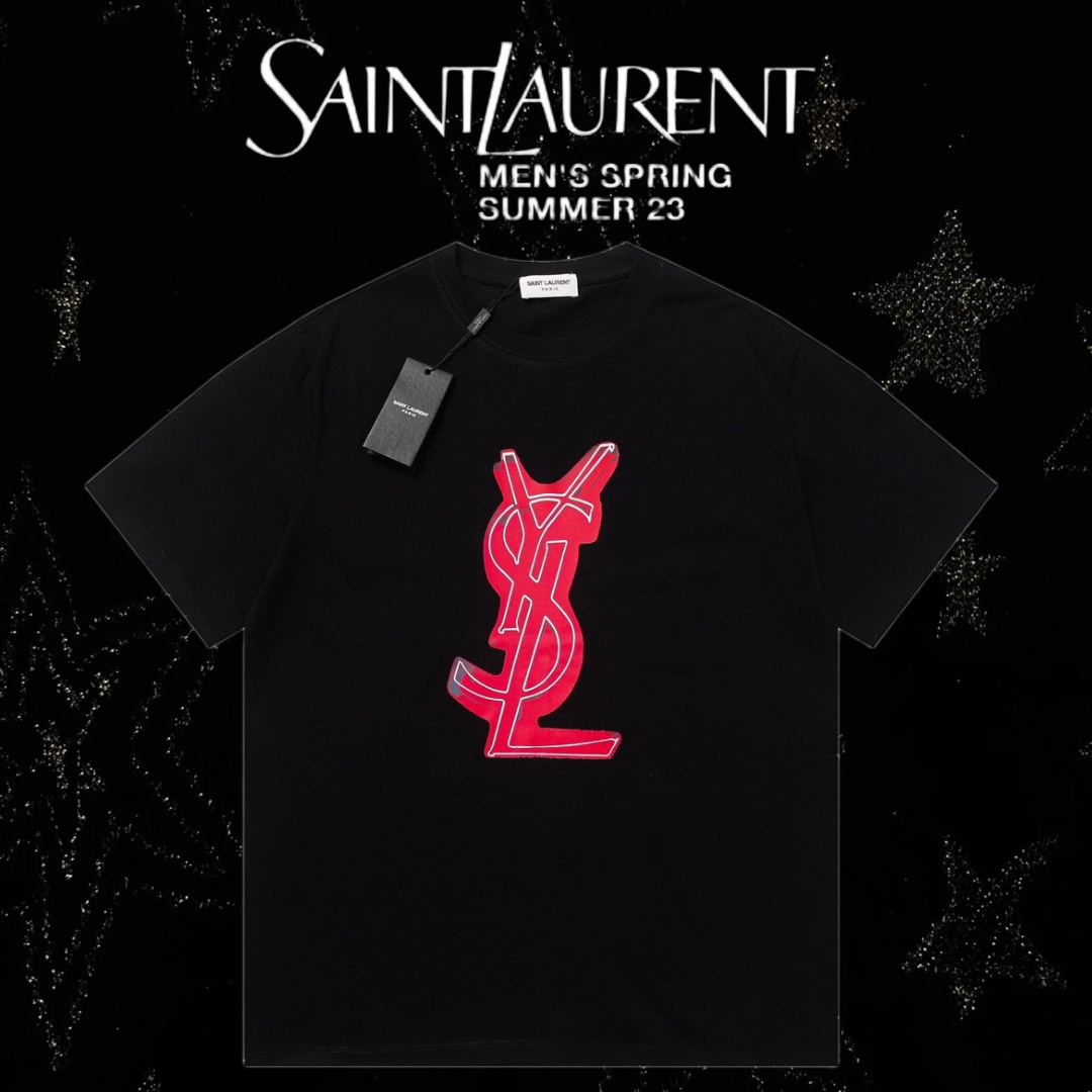 Ysl 紅色logo